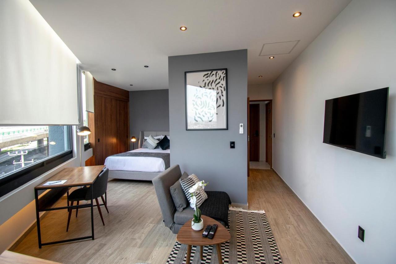 墨西哥城Punto Lofts Periferico Sur公寓式酒店 外观 照片